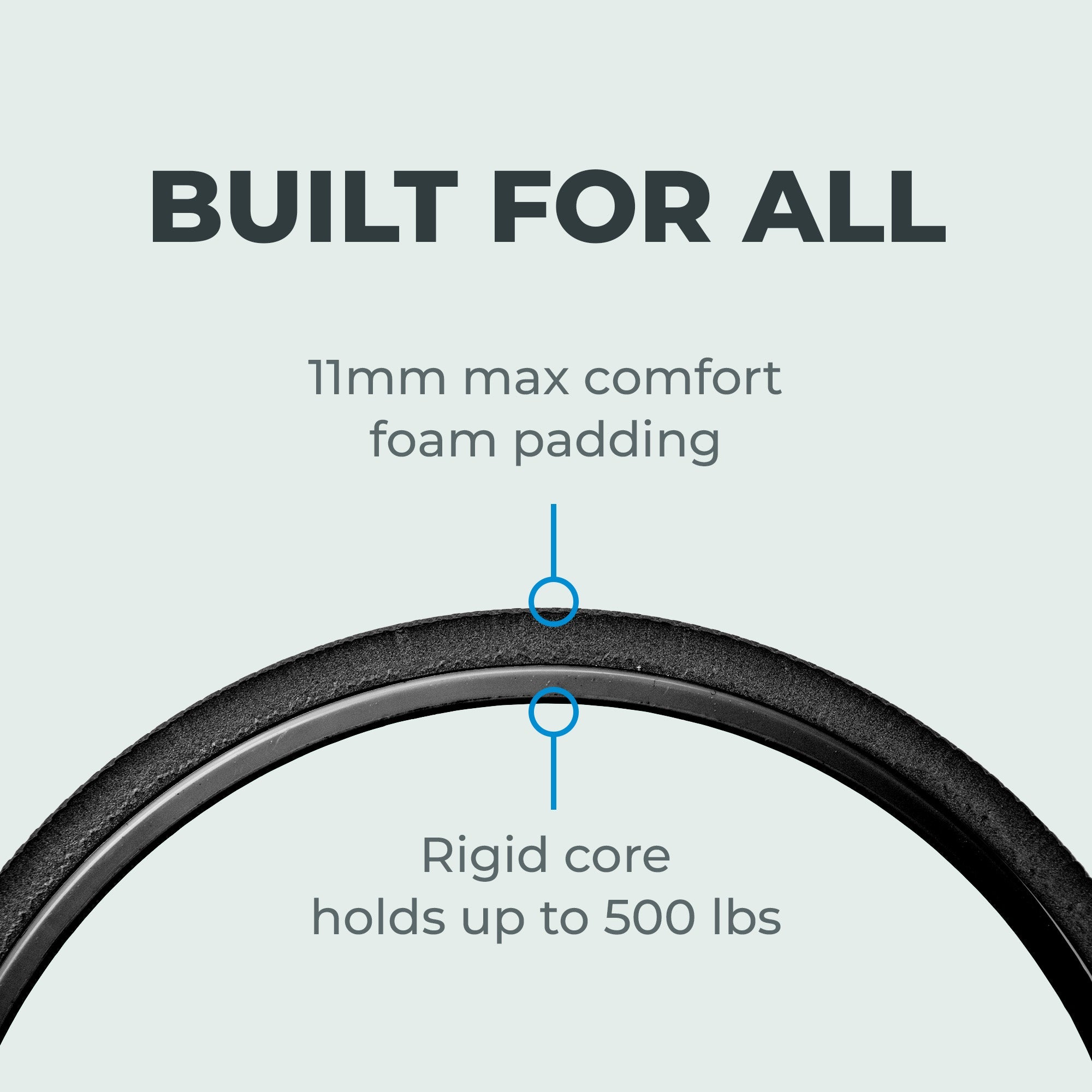 Built for All Chirp Wheel+ 4 Pack - Black