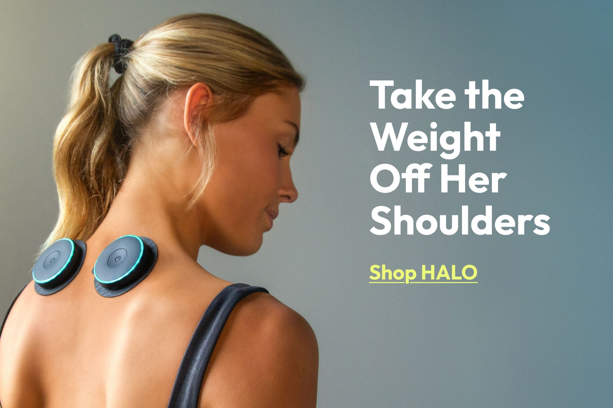 Woman using the Chirp Halo double