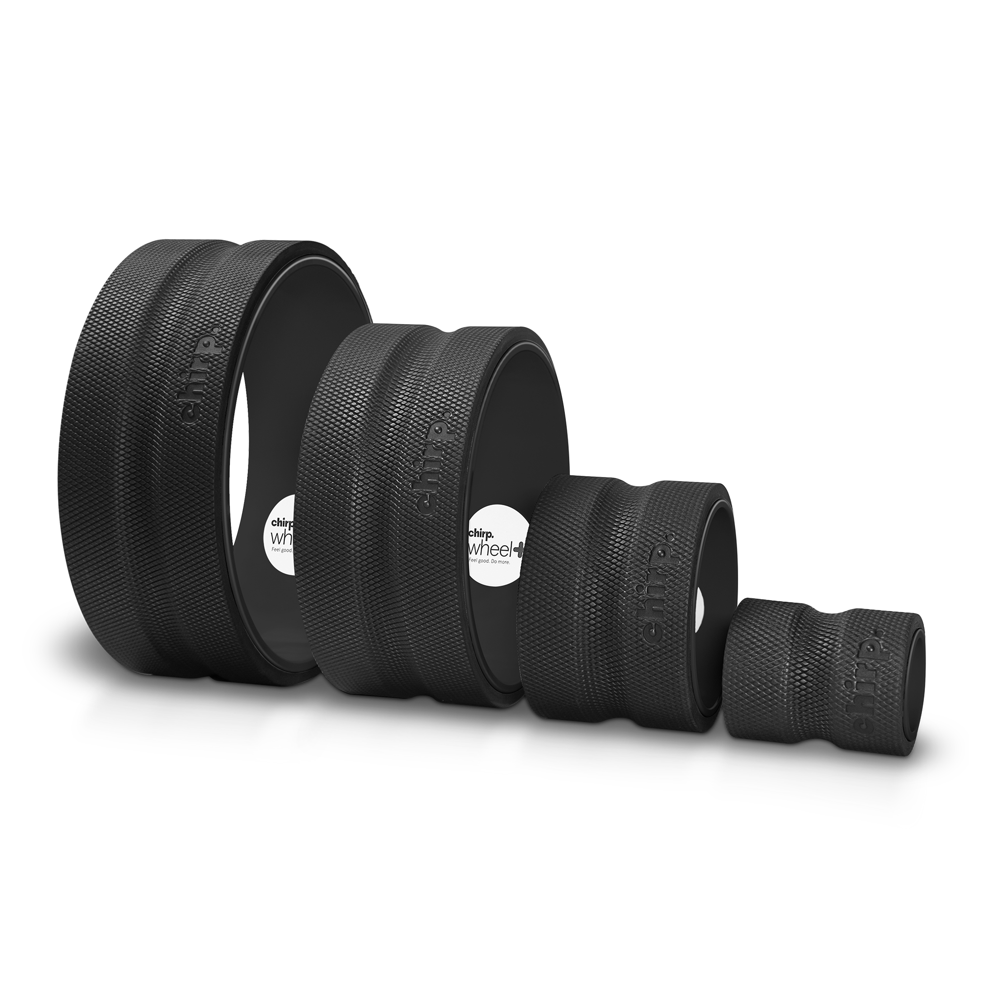 Chirp Wheel+ 4-Pack Side - Black