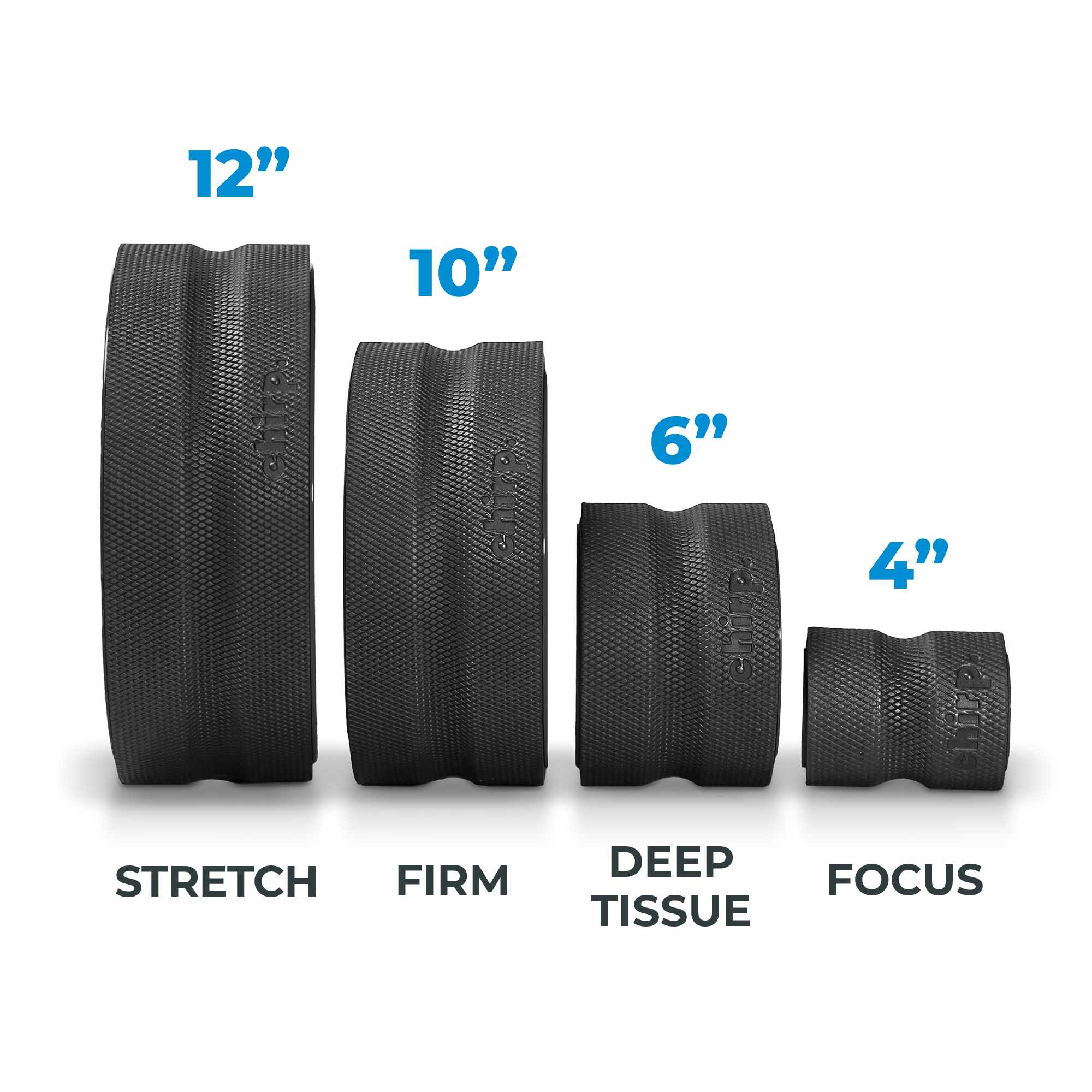 Chirp Wheel+ Front - Black